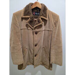 Vintage McGregor BROWN/CAMEL Corduroy Lined Jacket 38 (Medium) Retro EUC